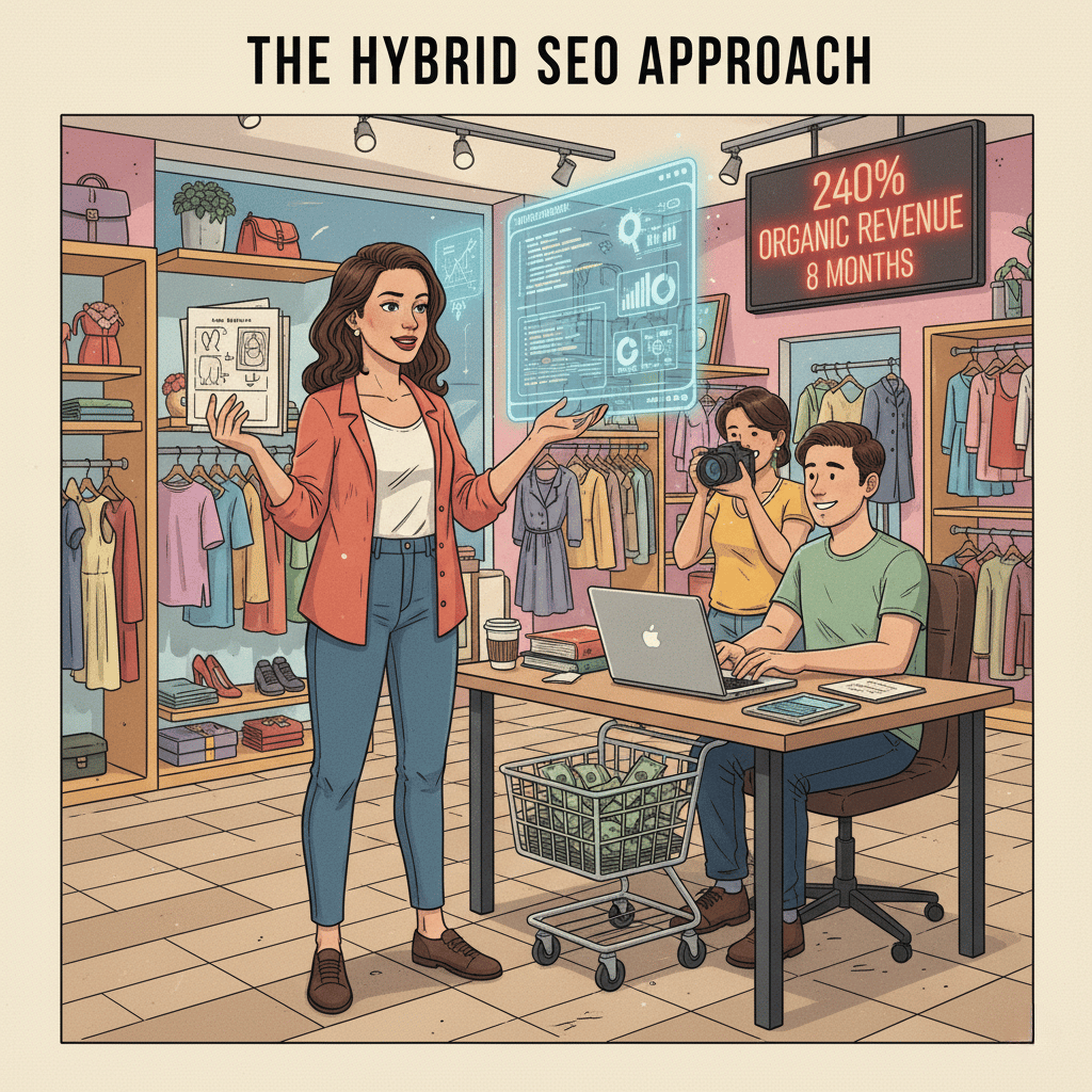 The Hybrid SEO Approach Getting the Best of Both Worlds The Hybrid SEO Approach Getting the Best of Both Worlds